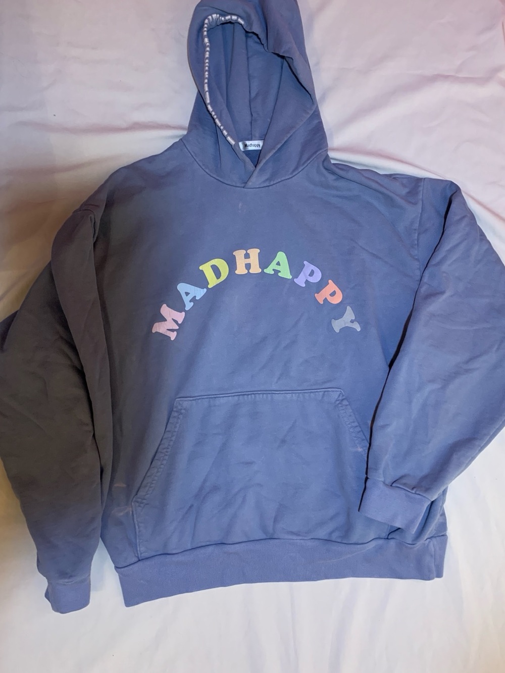 Madhappy Blue Logo Hoodie